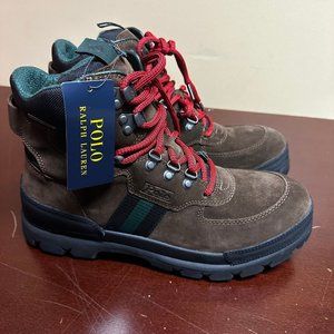Polo Ralph Lauren Brown HydroGuard Waterproof Oslo Boot MENS size 12